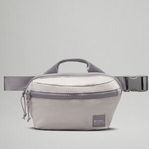 NWT lululemon athletica Light Gray Belt Bag